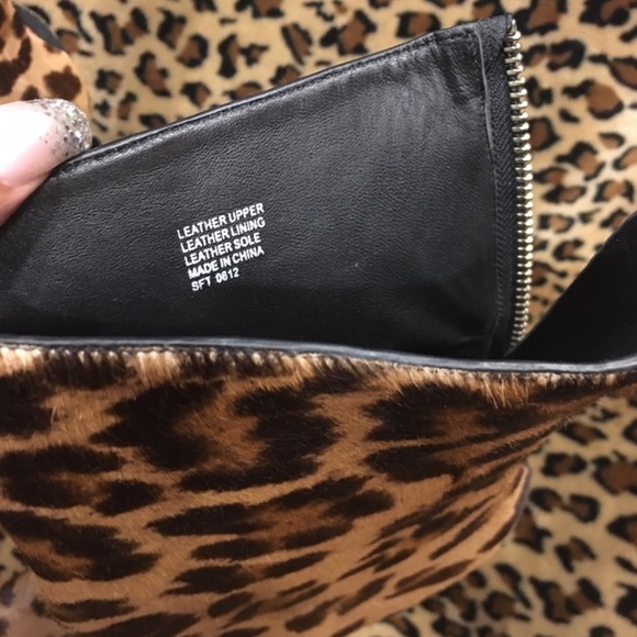 Genuine Pony hair platform boots. Show stoppers! - Picture 5 of 6